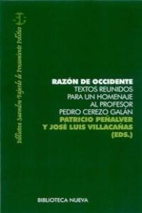 RAZON DE OCCIDENTE (Other Book Format)