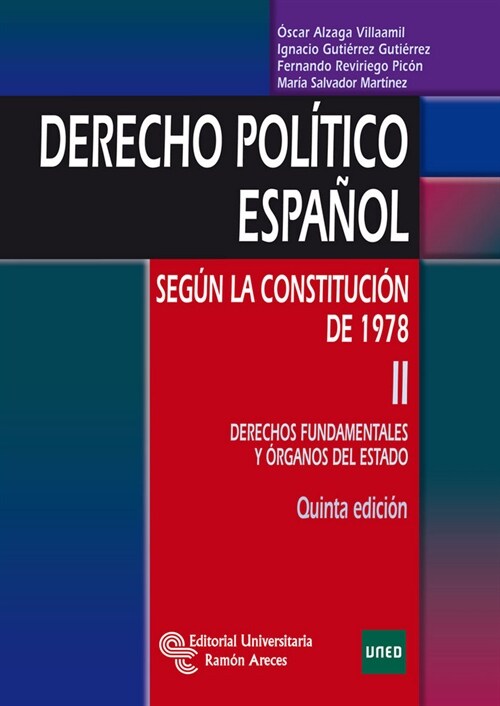 DERECHO POLITICO ESPANOL (Book)