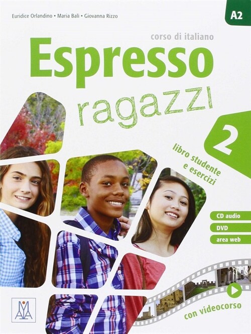 ESPRESSO RAGAZZI 2 AL + CD AUDIO + DVD (Book)