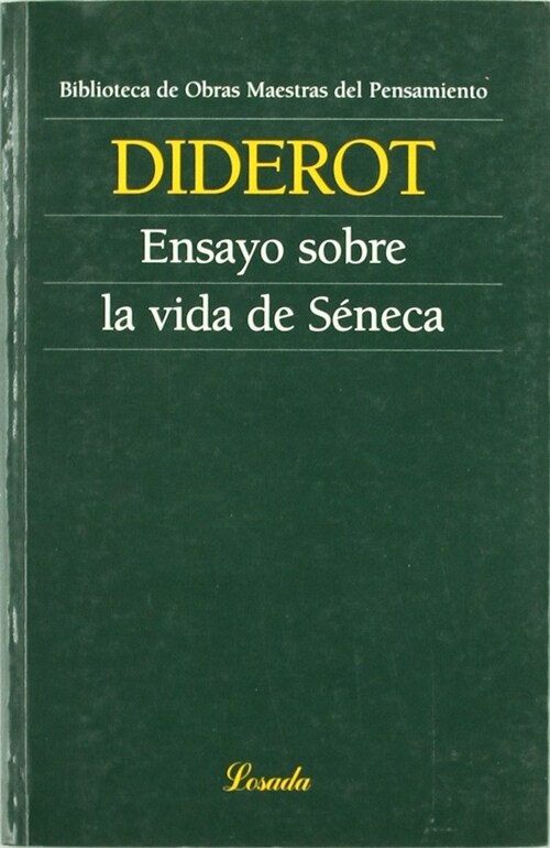 ENSAYO SOBRE LA VIDA SENECA (Book)