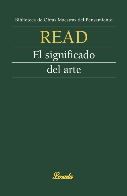 SIGNIFICADO DEL ARTE, EL (Book)