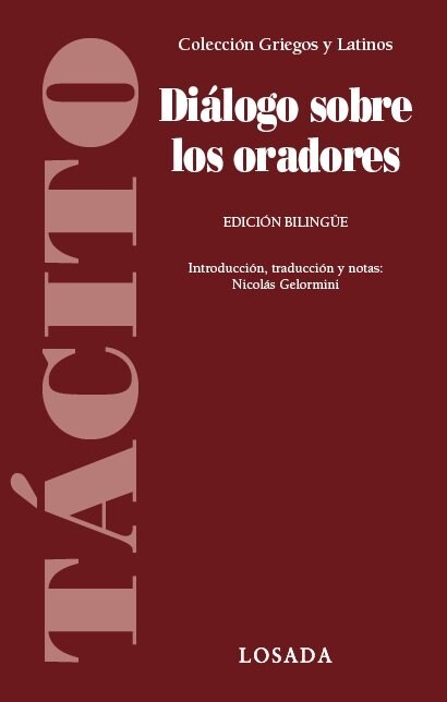 DIALOGO SOBRE LOS ORADORES (Book)