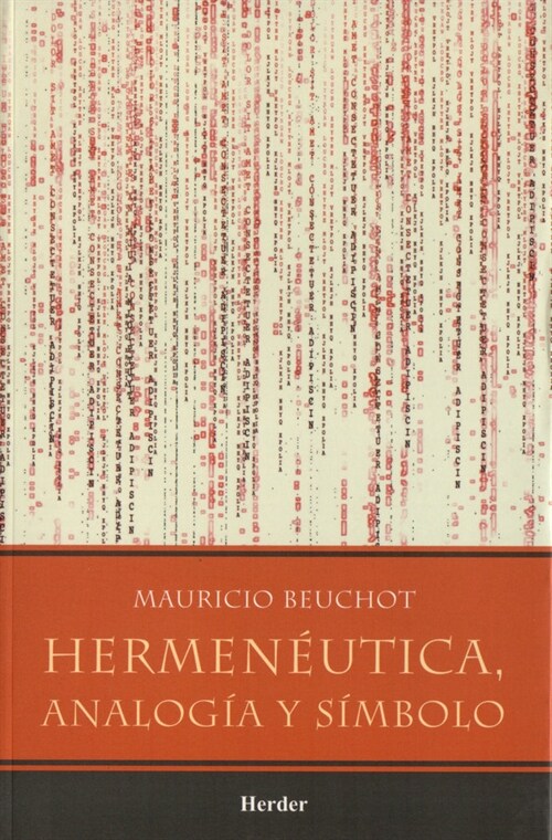HERMENEUTICA, ANALOGIA Y SIMBOLO (Paperback)