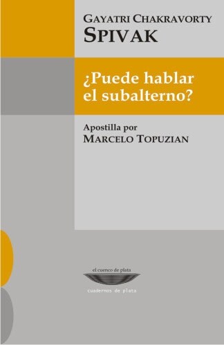 PUEDE HABLAR EL SUBALTERNO (Book)