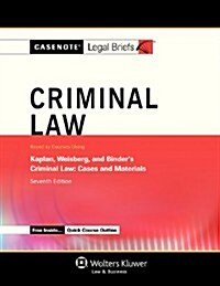 Criminal Law (Paperback, 7)