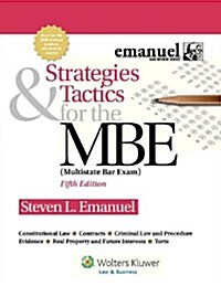 Strategies & Tactics for the MBE (Paperback, 5)