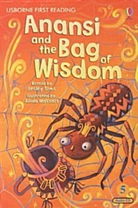 Usborne First Reading Set 1-05 : Anansi and the Bag of Wisdom (Paperback + CD )