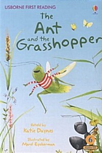 Usborne First Reading Set 1-06 : Ant and the Grasshopper (Paperback + Audio CD 1장)