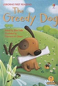 Usborne First Reading Set 1-07 : Greedy Dog (Paperback + CD )