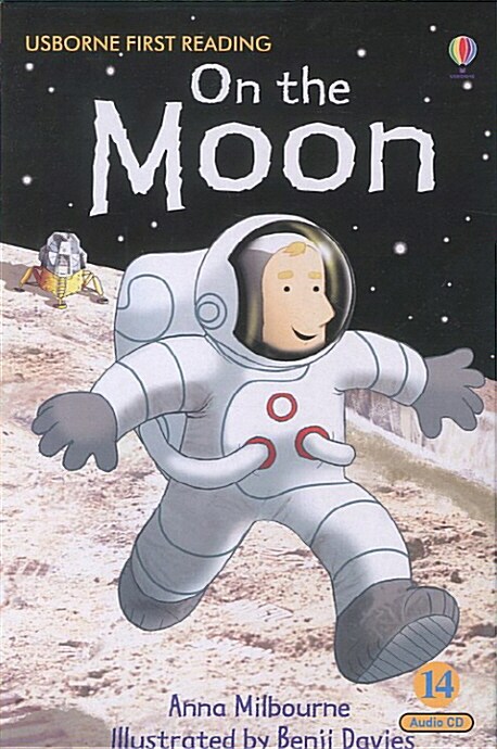 Usborne First Reading Set 1-14 : On the Moon (Paperback + CD )