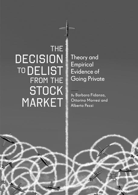 The Decision to Delist from the Stock Market: Theory and Empirical Evidence of Going Private (Paperback, Softcover Repri)