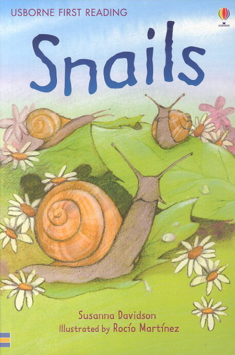 Usborne First Reading Set 2-19 : Snails (Paperback + CD )