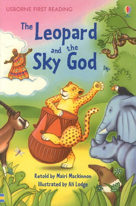 Usborne First Reading Set 3-15 : Leopard and the Sky God (Paperback + CD )