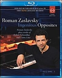 [수입] Roman Zaslavsky - 슈만: 교향적 연습곡, 리스트: 순례의 해, 초절기교 연습곡 (Schumann: Symphonic Edtues, Liszt: Annees de pelerinage Italie No.5, 6, 7 & Etudes dexecut