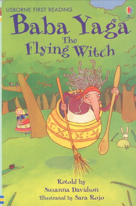 Usborne First Reading Set 4-10 : Baba Yaga - The Flying Witch (Paperback + CD )