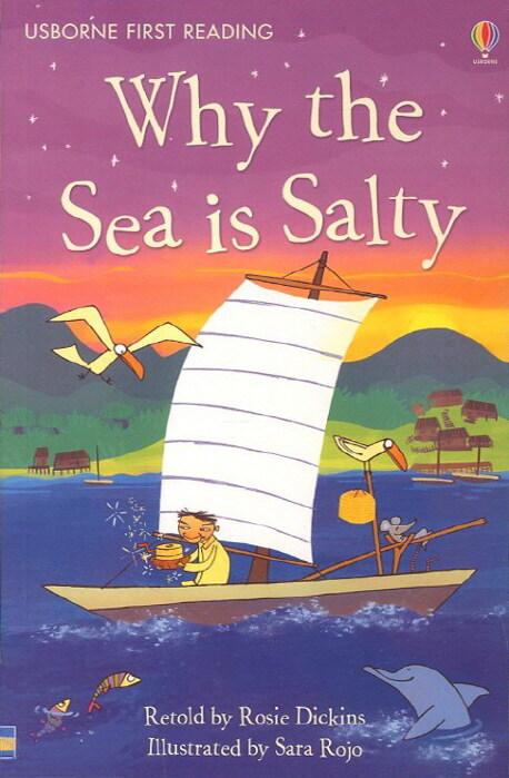 Usborn First Readers Set 4-13 : Why The Sea Is Salty (Paperback + CD )