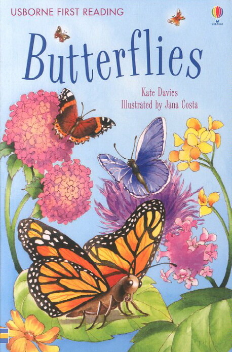 Usborn First Readers Set 4-14 / Butterflies (Paperback + CD )