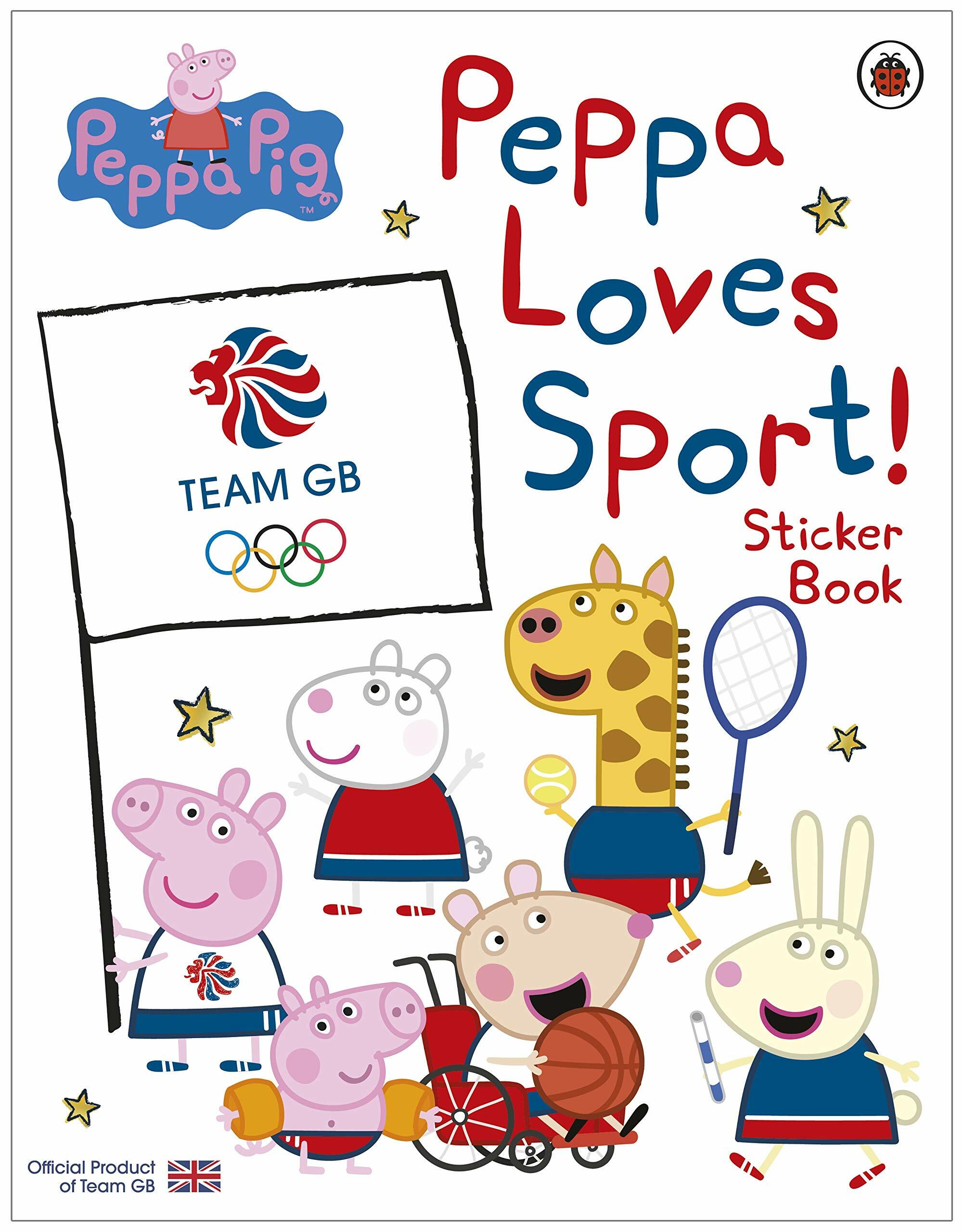 Peppa Pig: Peppa Loves Sport! Sticker Book (Paperback)