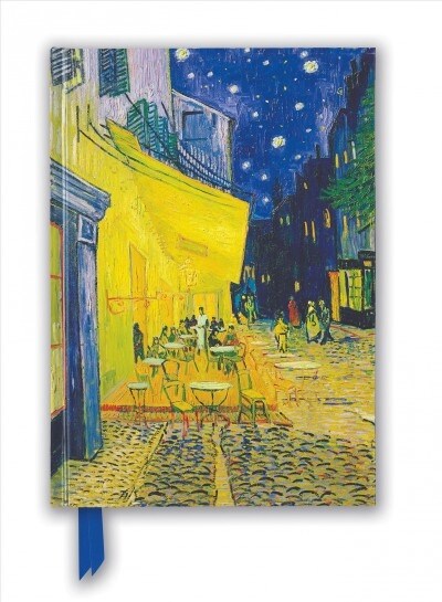 Van Gogh: Cafe Terrace (Foiled Blank Journal) (Notebook / Blank book)