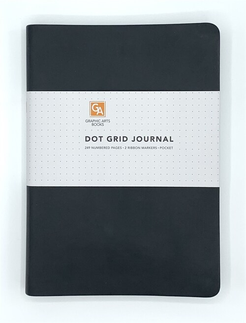 Dot Grid Journal - Onyx (Imitation Leather)