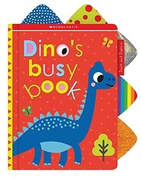 Dino's Busy Book: Scholastic Early Learners (Touch and Explore) (Hardcover)