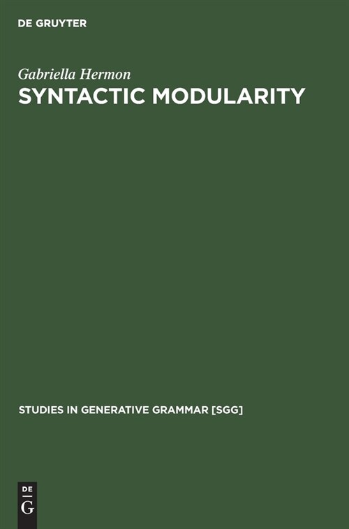 Syntactic Modularity (Hardcover, Reprint 2019)