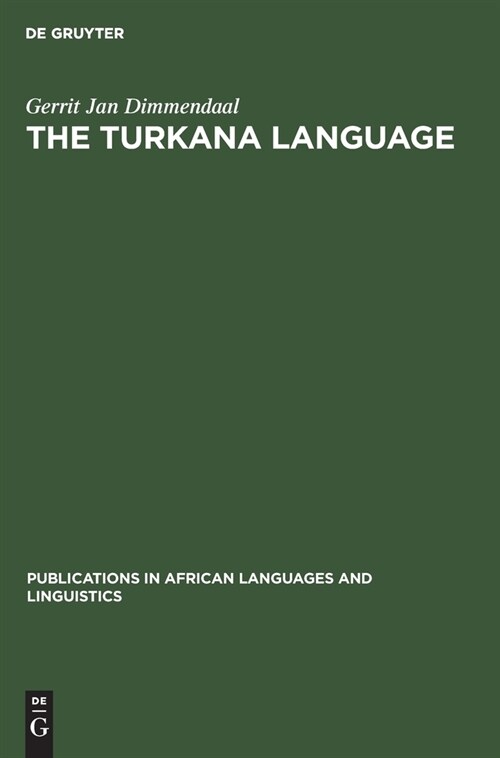 The Turkana Language (Hardcover)