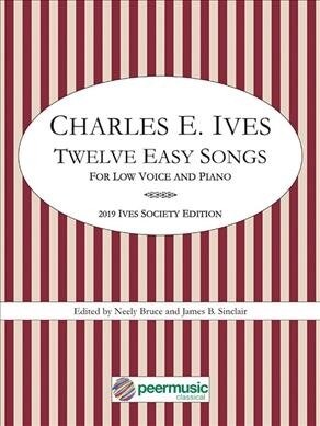 Twelve Easy Songs: Low Voice and Piano (Paperback)