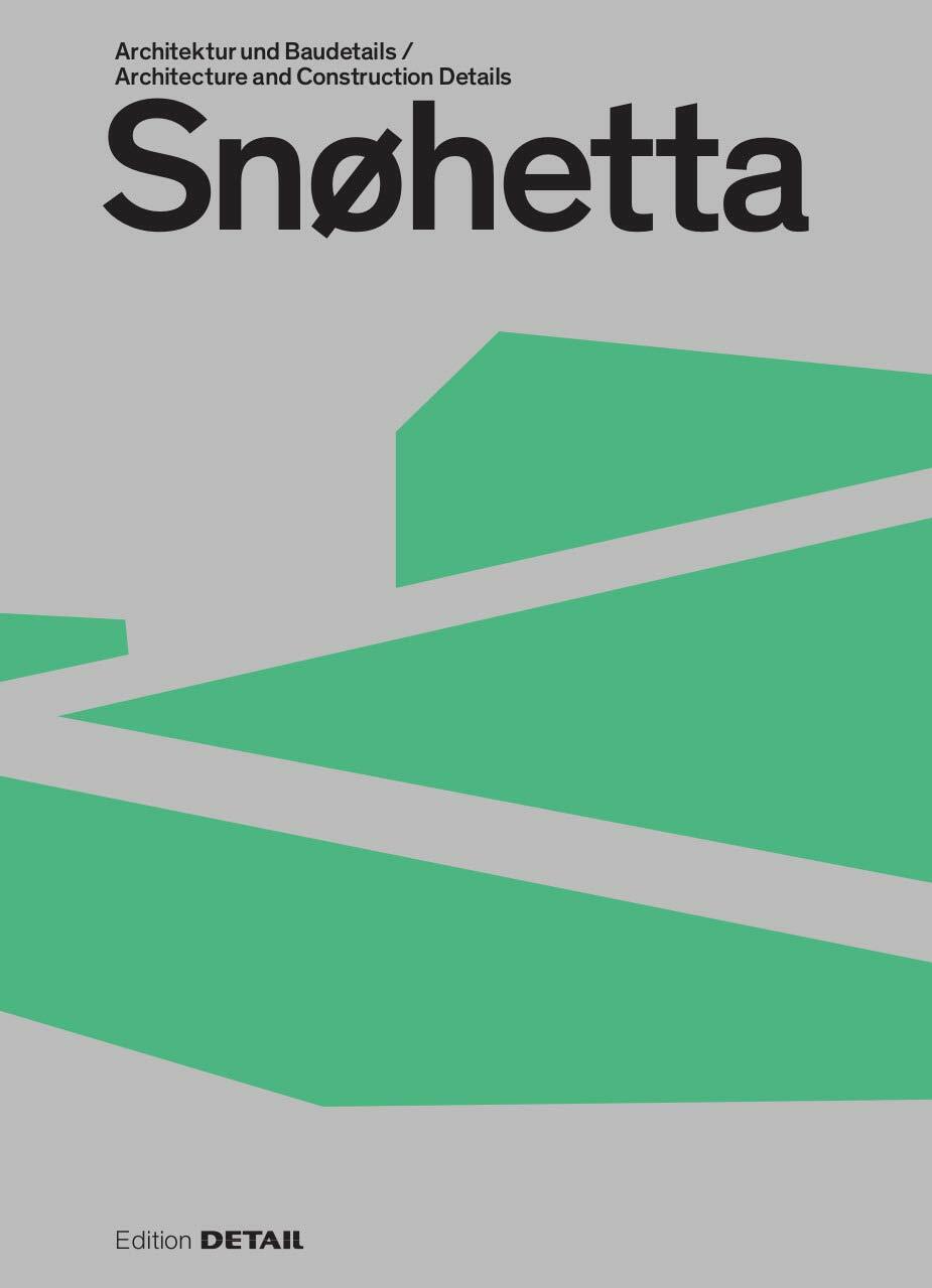 Sn?etta: Architektur Und Baudetails / Architecture and Construction Details (Hardcover, Zweisprachige A)