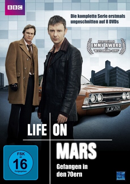 Life on Mars - Staffel 1 & 2, 8 DVDs (Uncut) (DVD Video)