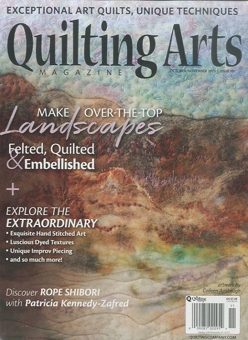 Quilting Arts (격월간 미국판): 2019년 10월호