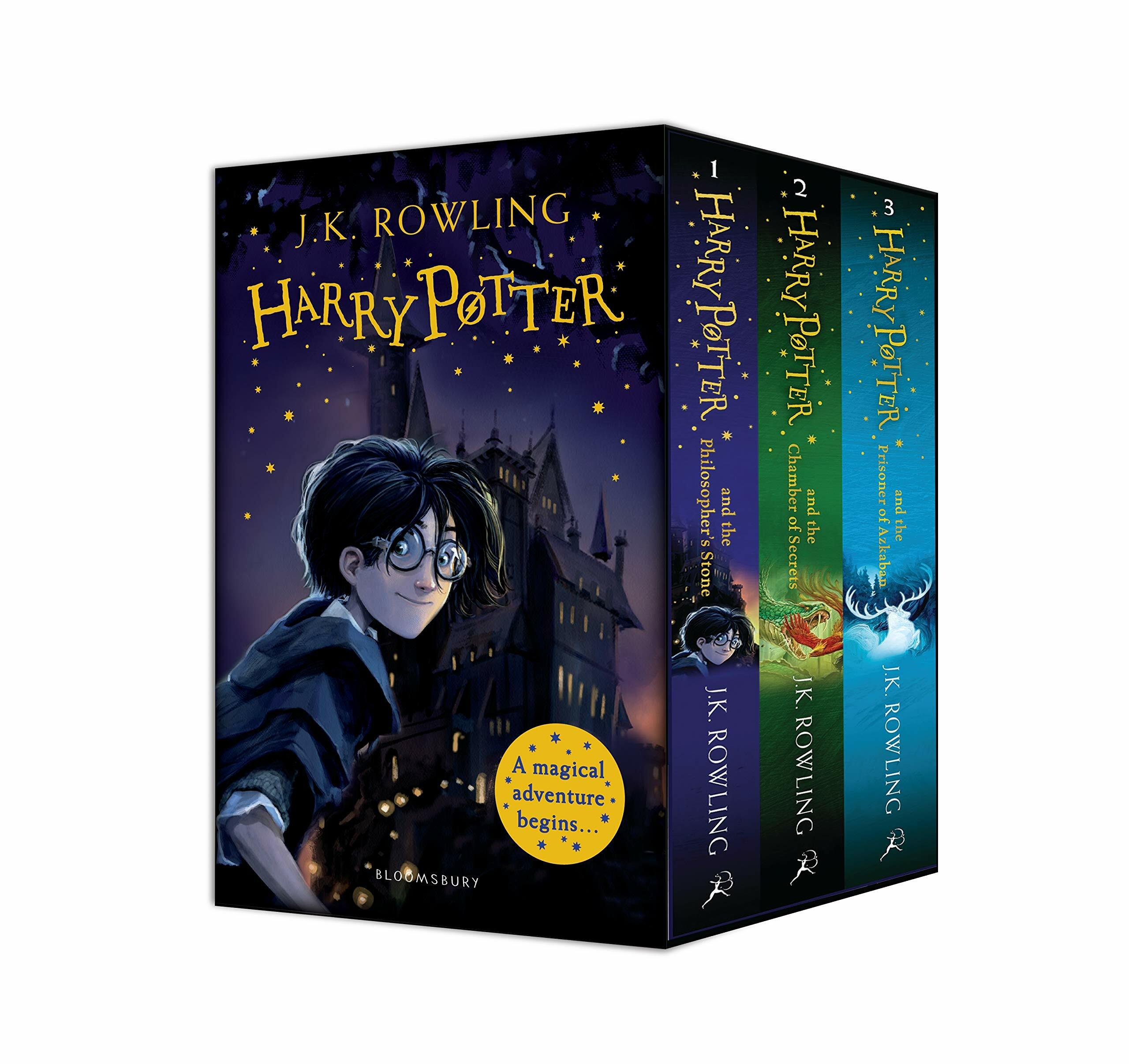 Harry Potter 1–3 Box Set: A Magical Adventure Begins (Multiple-component retail product)