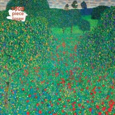 Adult Jigsaw Puzzle Gustav Klimt: Poppy Field : 1000-piece Jigsaw Puzzles (Jigsaw, New ed)