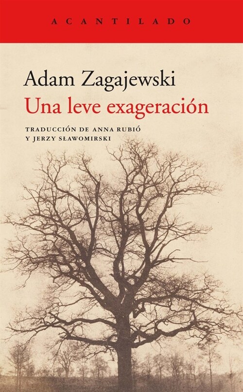 UNA LEVE EXAGERACION (Book)