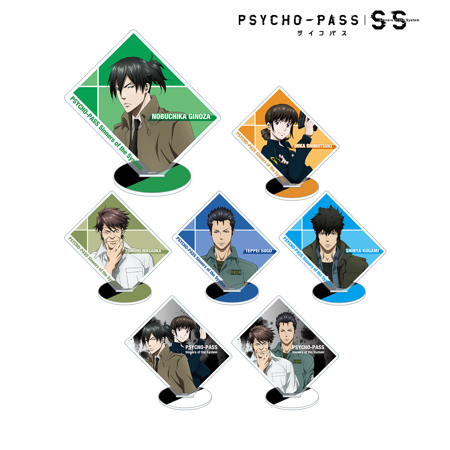 PSYCHO-PASS 사이코패스 Sinners of the System 트레이딩 아크릴스탠드 BOX상품