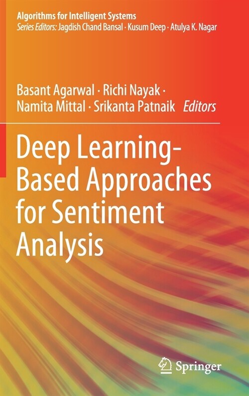 Deep Learning-Based Approaches for Sentiment Analysis (Hardcover, 2020)