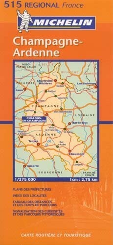 Michelin France Champagne Ardenne (Map, FOL)