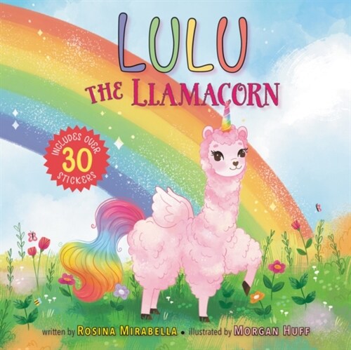 Lulu the Llamacorn [With 40 Stickers] (Hardcover)