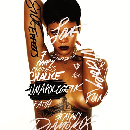 [중고] [수입] Rihanna - 정규 7집 Unapologetic [CD+DVD 디럭스 에디션]