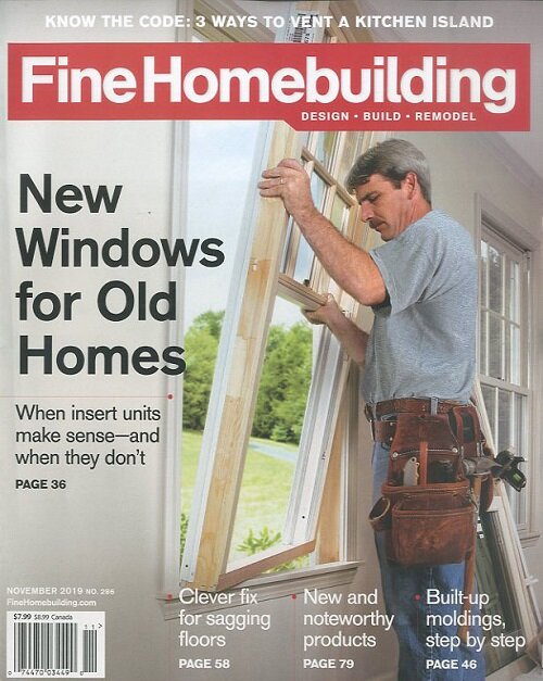 Fine Homebuilding (격월간 미국판): 2019년 11월호