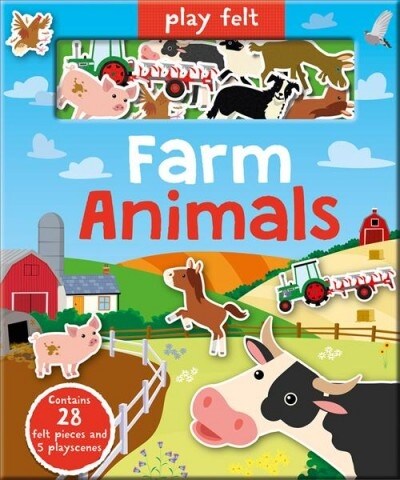 Play Felt: Farm Animals (Hardcover)