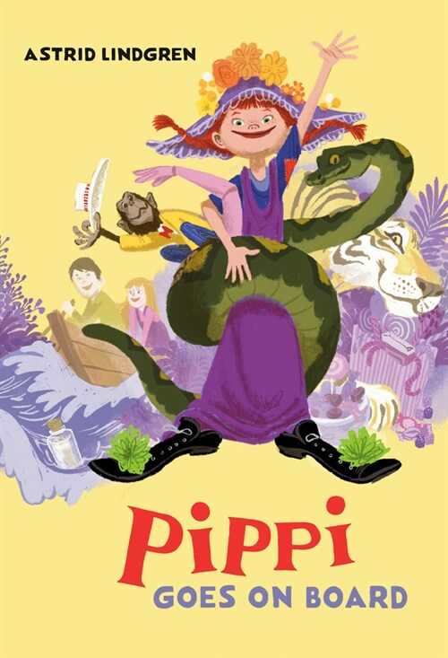 [중고] Pippi Goes on Board (Paperback)