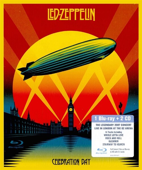 [수입] [블루레이] Led Zeppelin - Celebration Day [2CD+BD 디지팩]