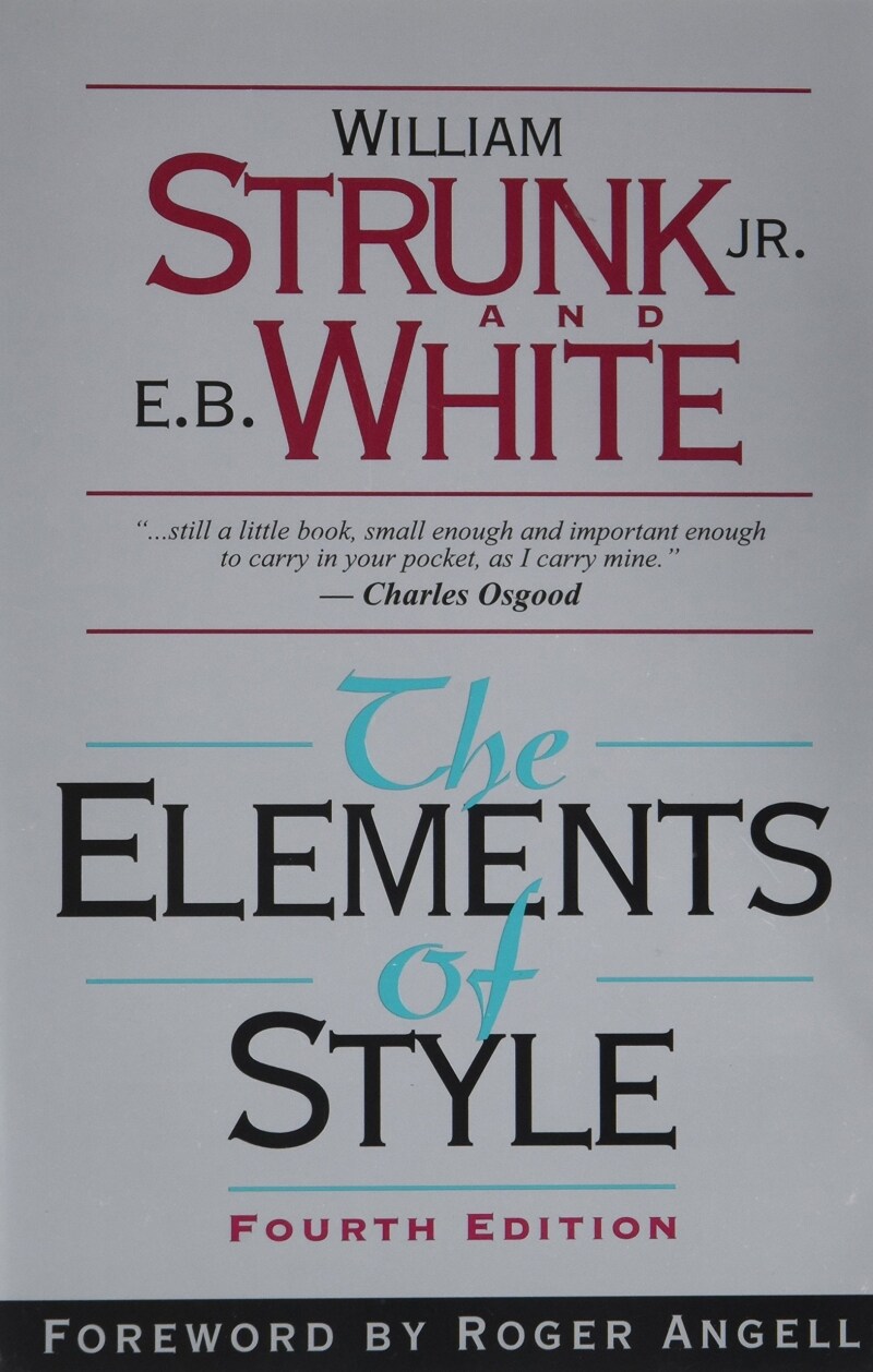 [중고] The Elements of Style (Paperback, 4)