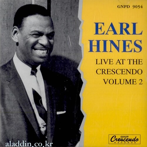 [수입] Earl Hines - Live At The Crescendo Vol. 2