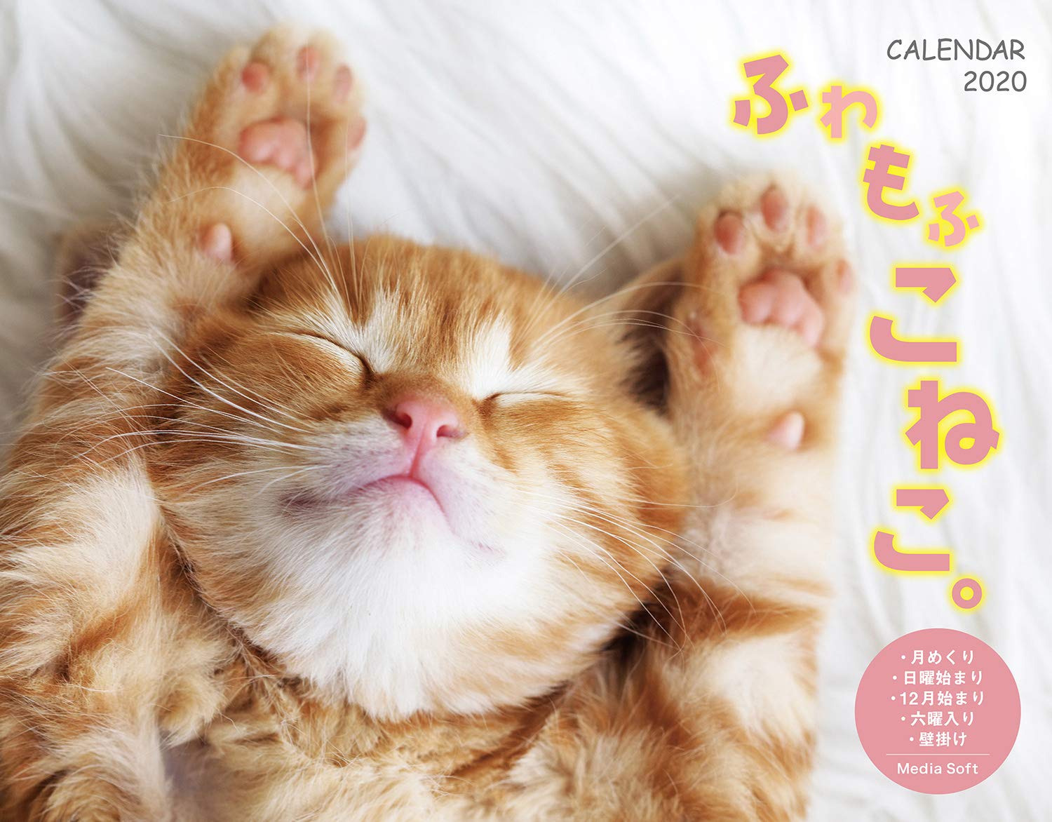 ふわもふこねこ CALENDAR 2020