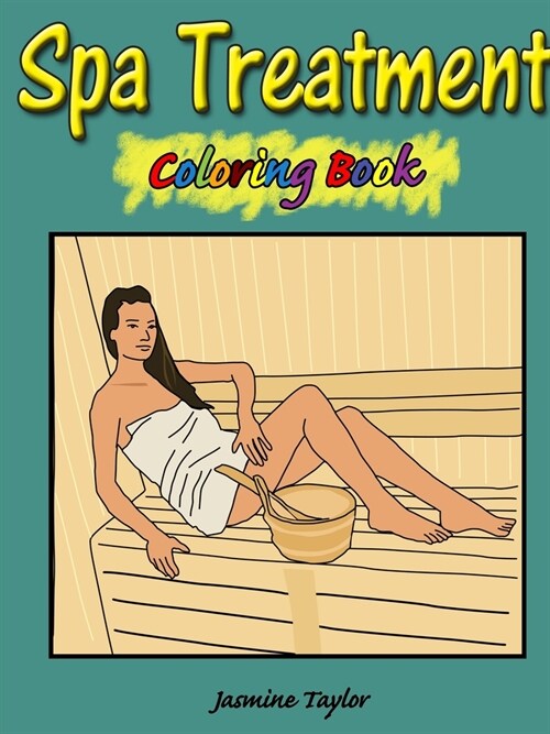 Spa Treatment Coloring Book (Paperback)