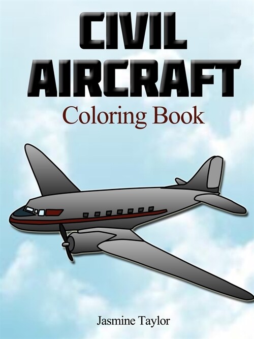 Civil Aircraft Coloriong Book (Paperback)