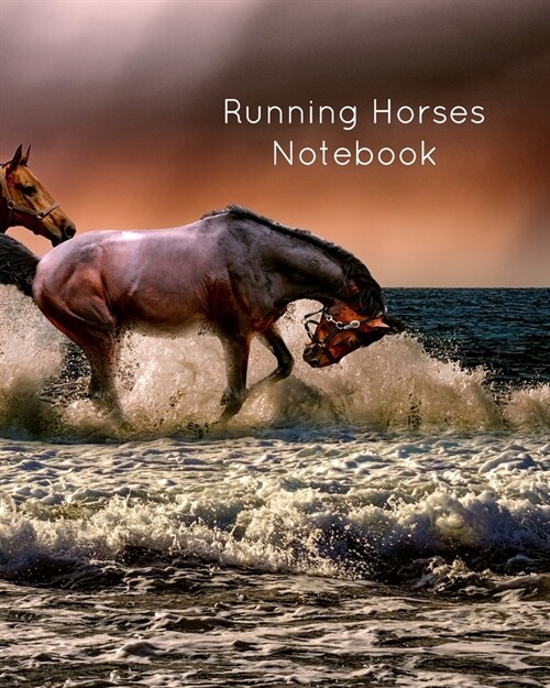 Running Horses Notebook (Paperback)