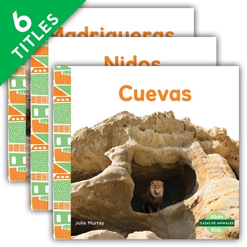 Casas de Animales (Animal Homes) (Set) (Library Binding)